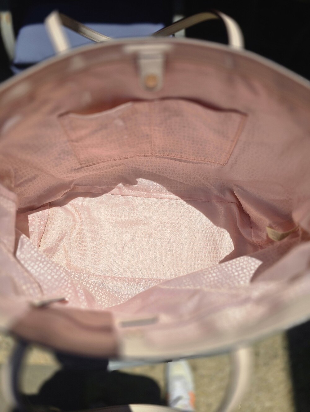 Kate Spade New York Tote Bag - Light Pink Shoulder Bag - Picture 9 of 12